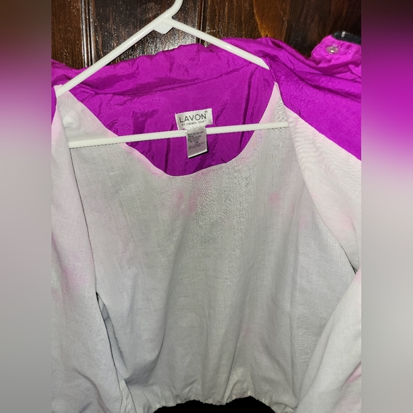 VINTAGE LAVON Bright Windbreaker - Picture 3 of 3